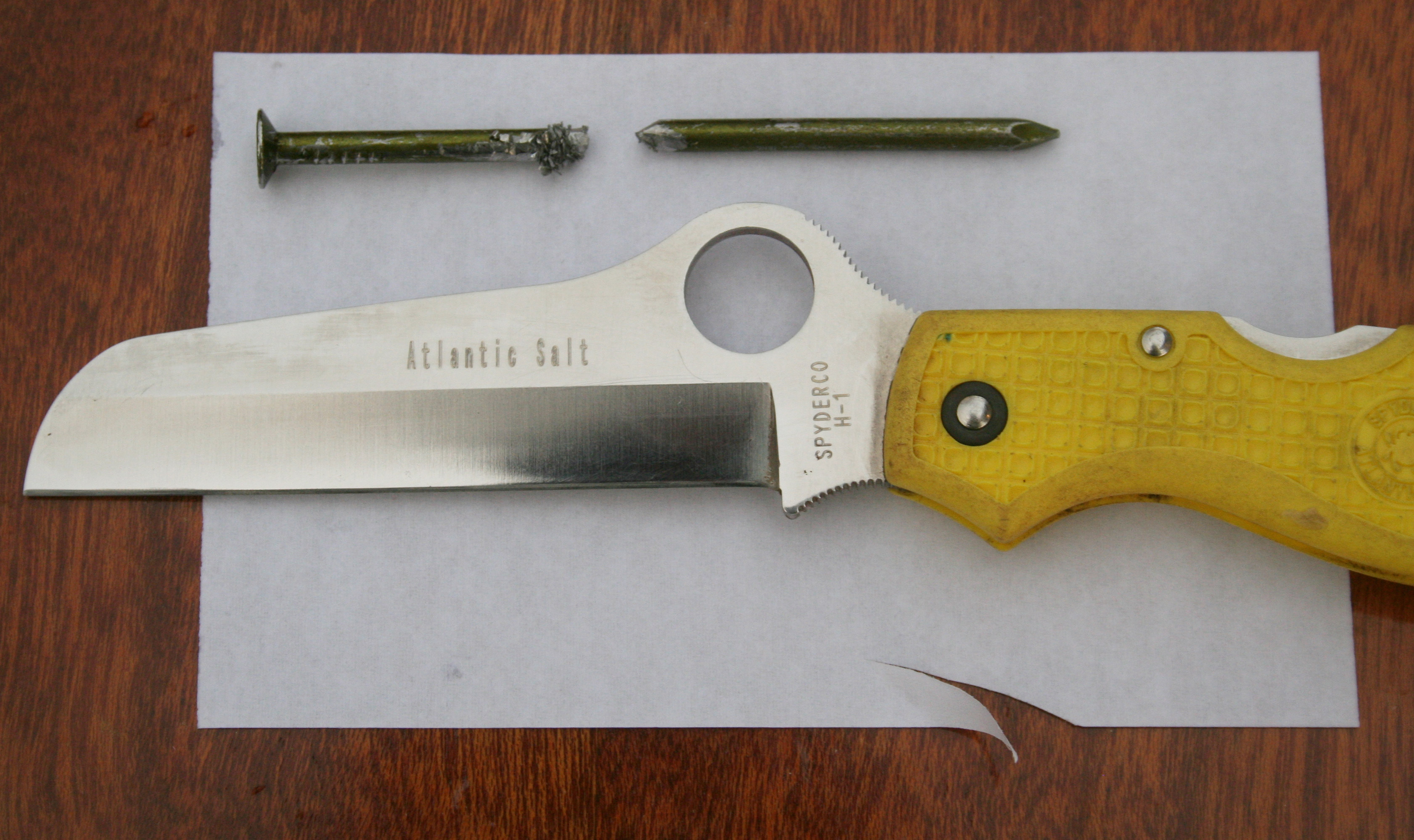 Spyderco's Salt Knives Small Boats Magazine