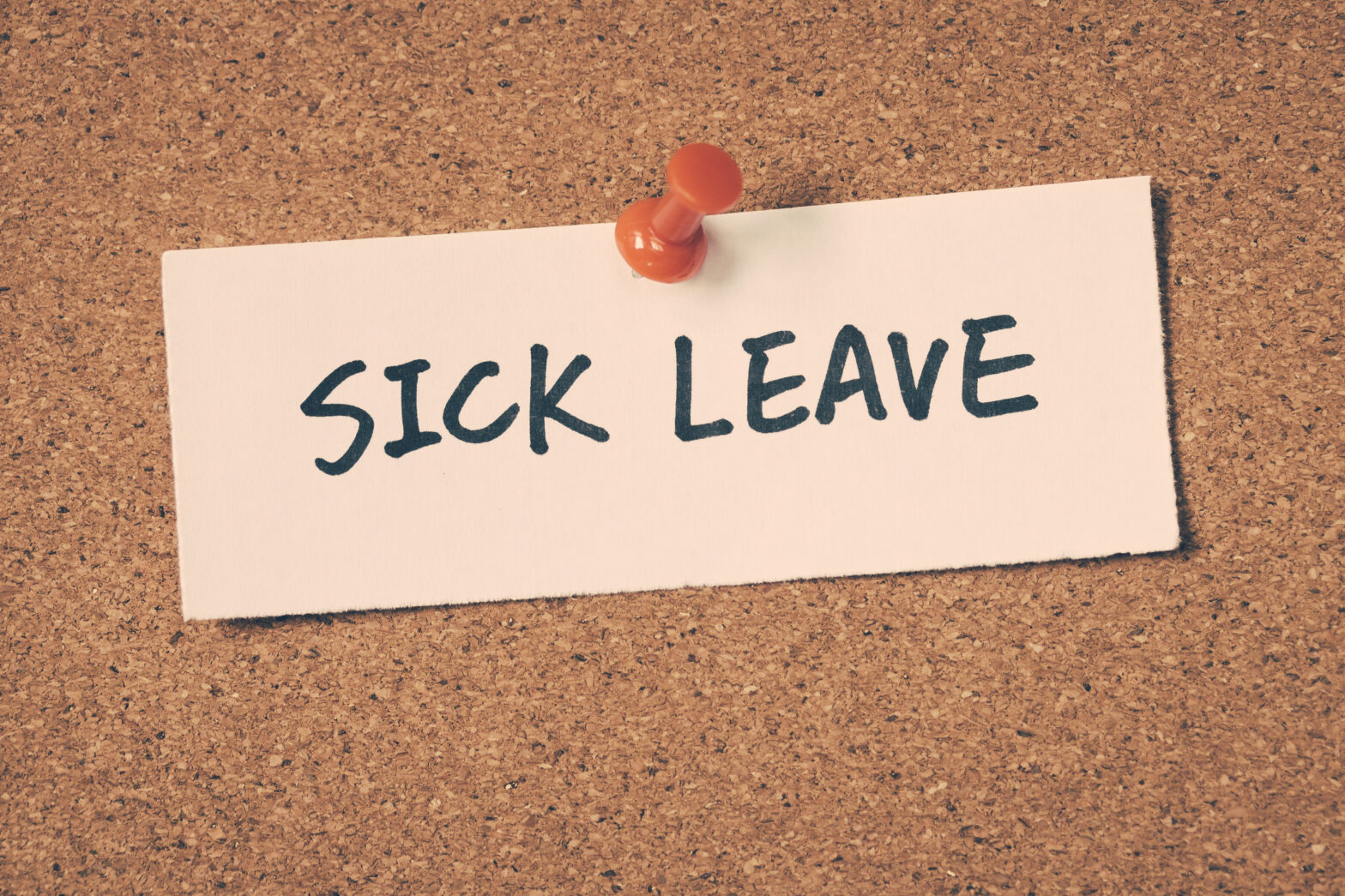 Sick leave Making changes to company sickness policy
