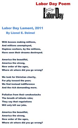 Labor Day Poem - Small Business Free Forms
