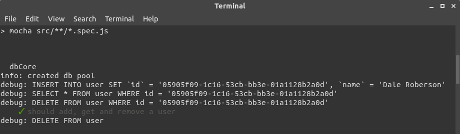 SmallData Blog A Node.js MySQL connection pool with promises and