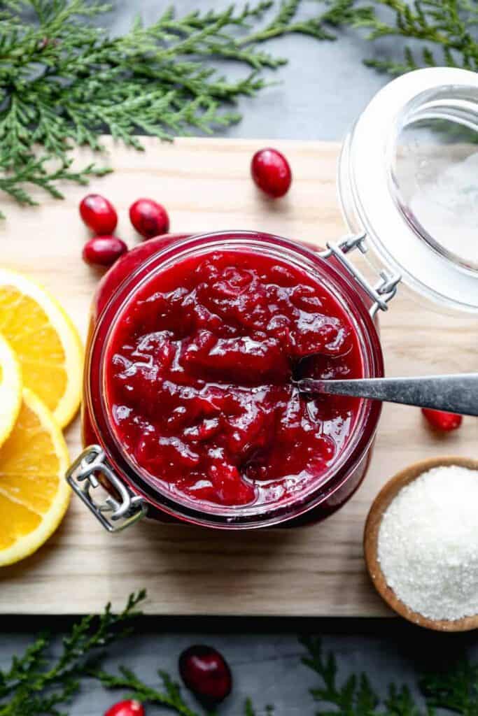 Gluten Free Cranberry Jam Small Farm Big Life