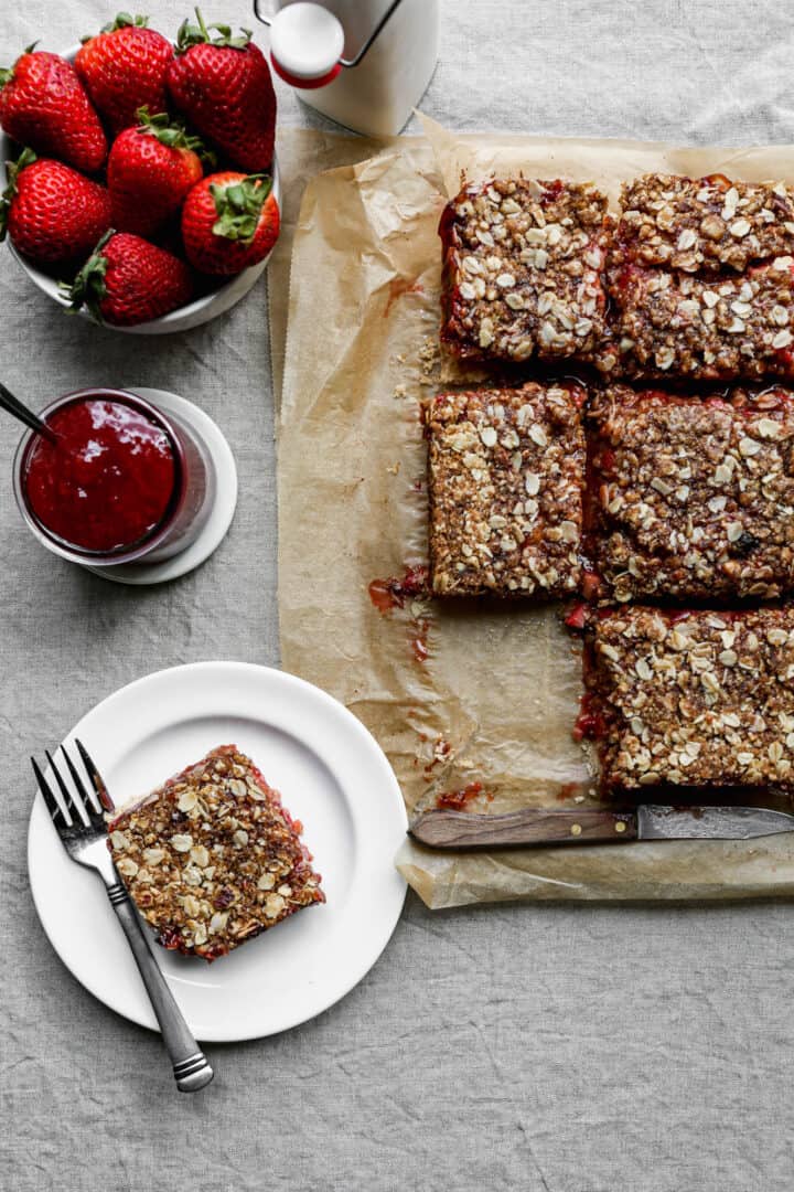 Gluten Free Strawberry Jam Bars Small Farm Big Life