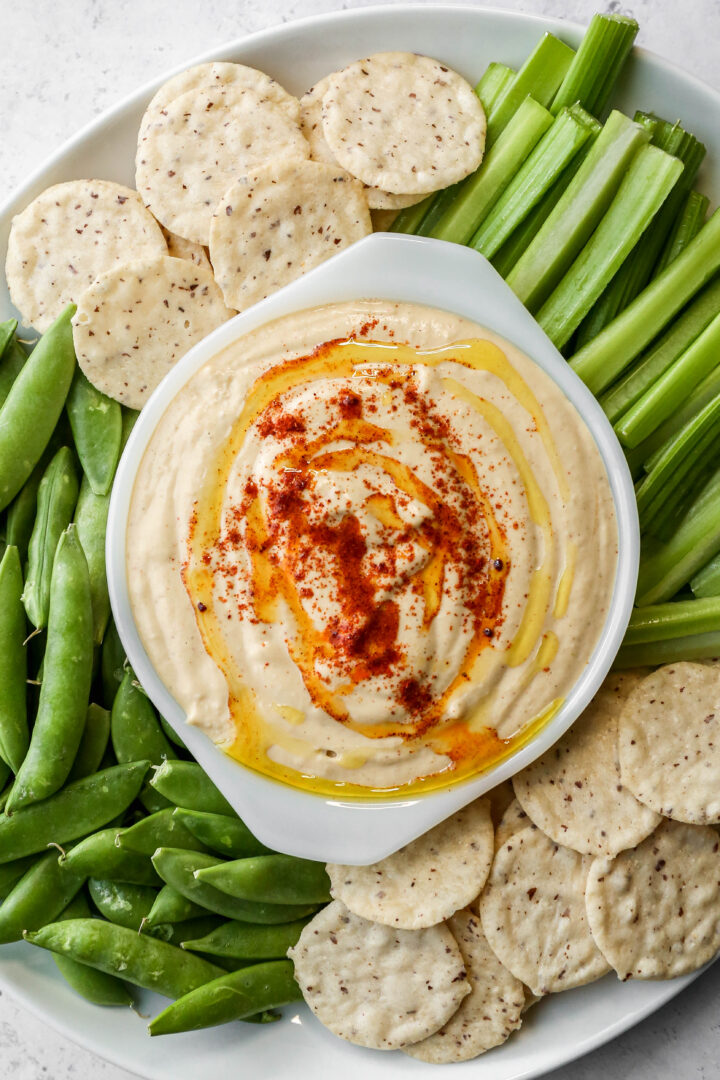 Gluten Free Easy Homemade Garlic Hummus Small Farm Big Life