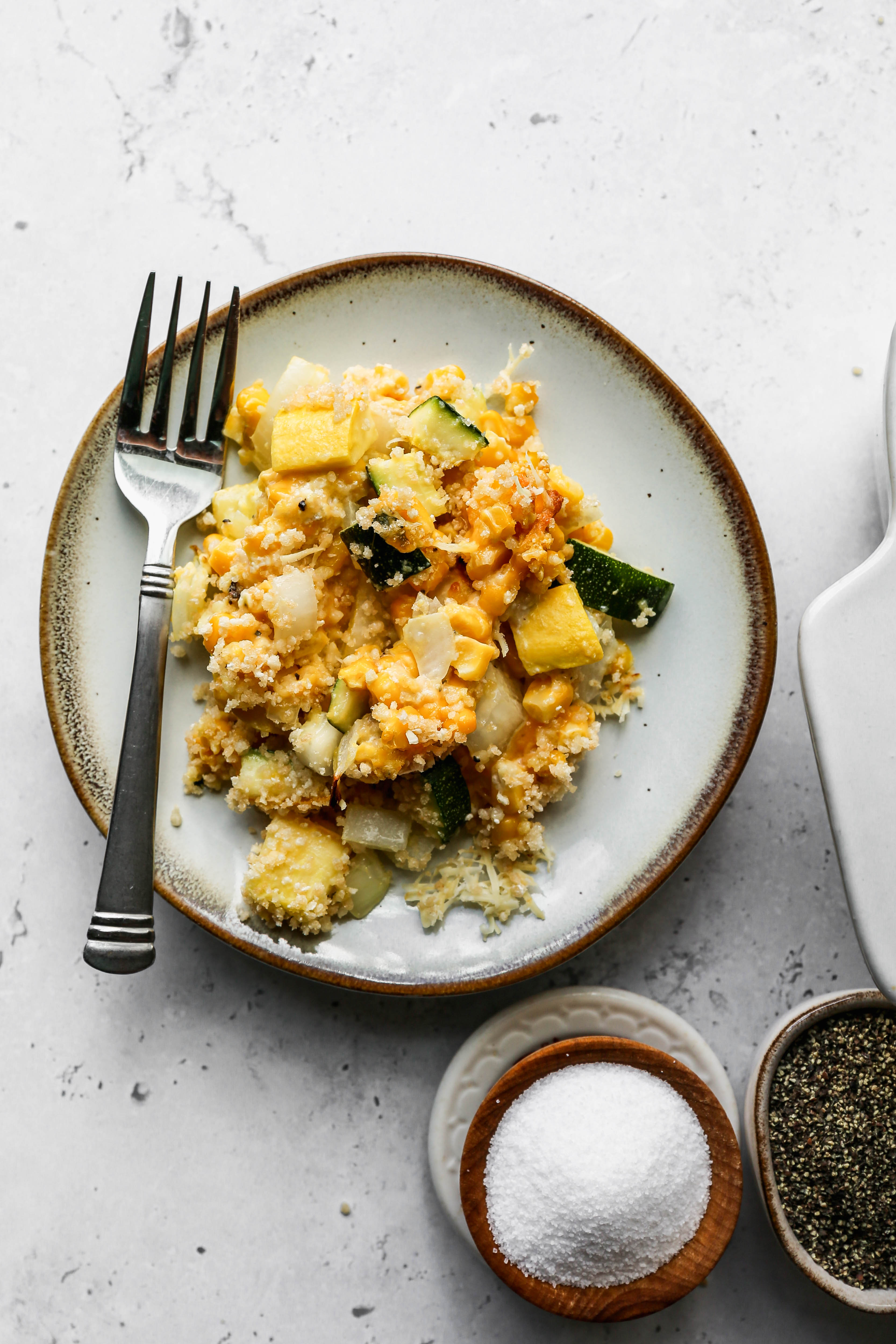 Gluten Free Zucchini Squash and Corn Casserole Small Farm Big Life