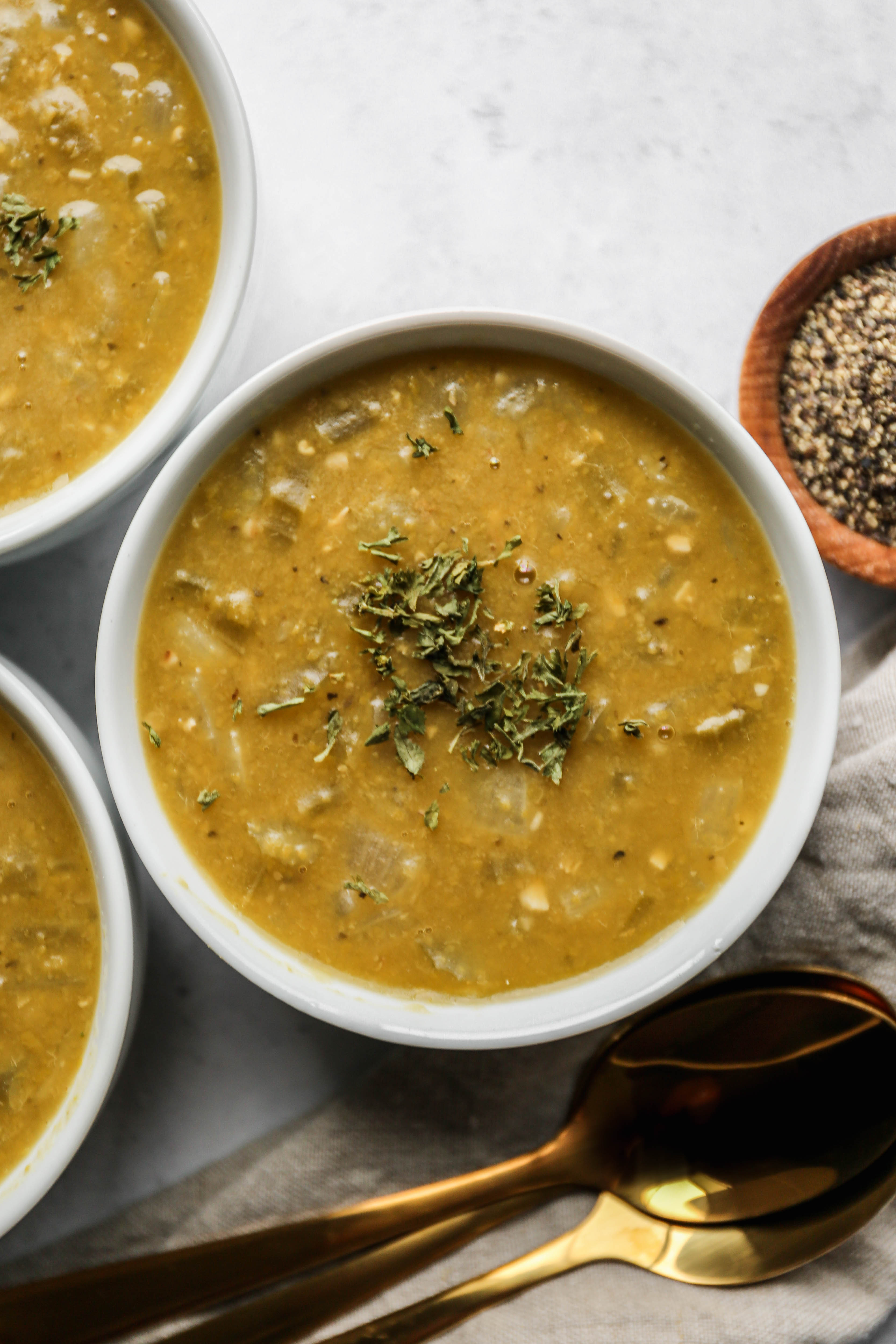 Gluten Free Vegetarian Instant Pot Split Pea Soup Small Farm Big Life