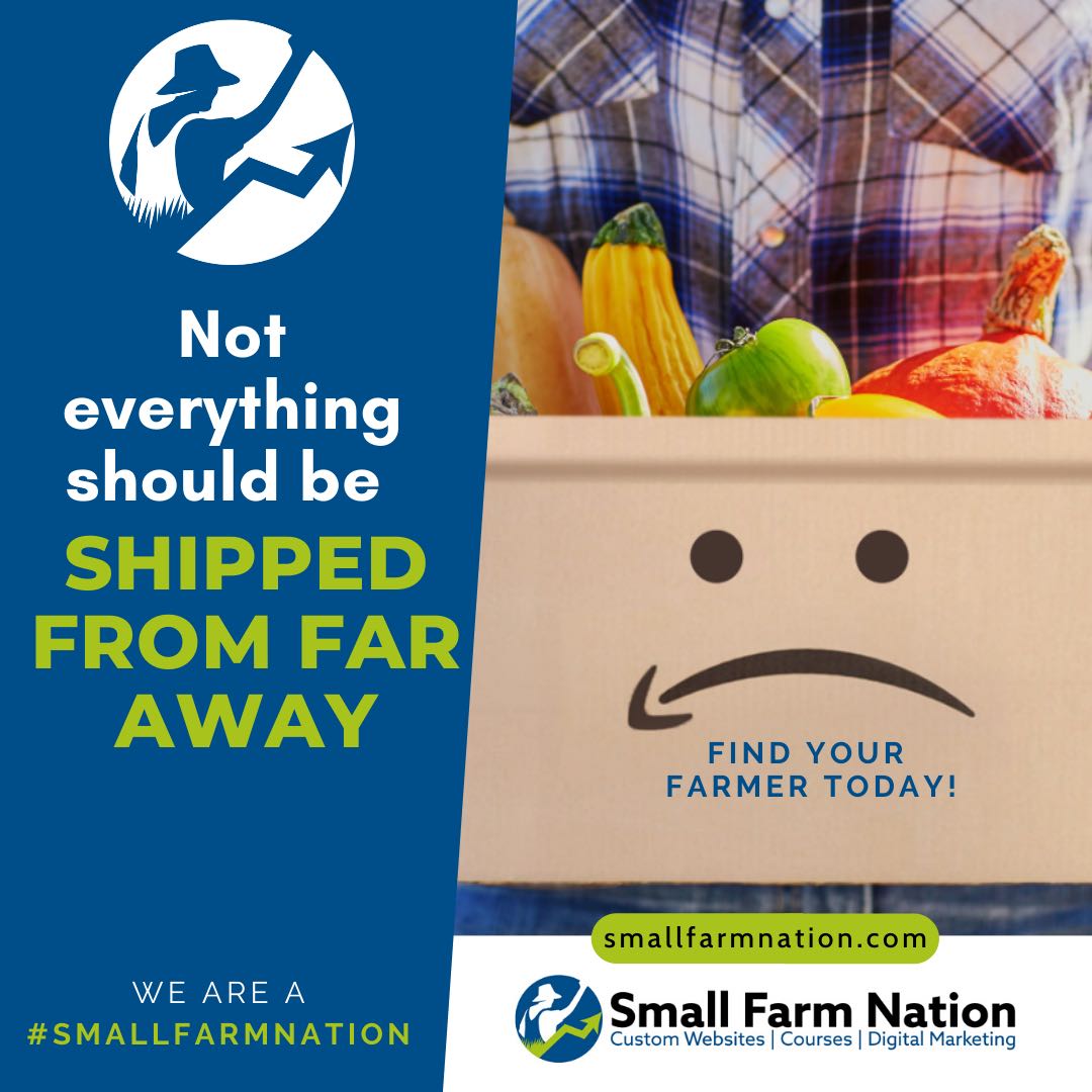 We're a Small Farm Nation Buy from your local farmer Farm sites