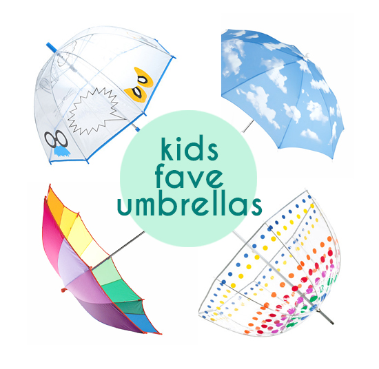 Top kids umbrellas cool modern umbrellas kids rain gear Small for Big