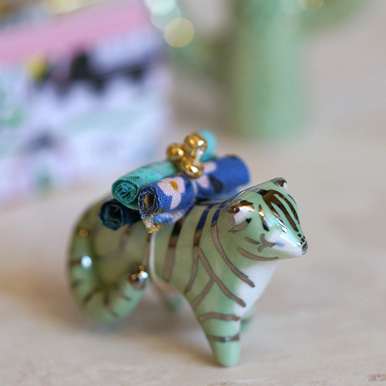 Small Wild Ceramic Animals Animal Totems Porcelain Necklaces