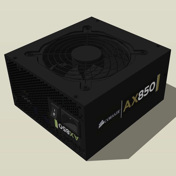 .SKP - Corsair AX850 | SFF.Network