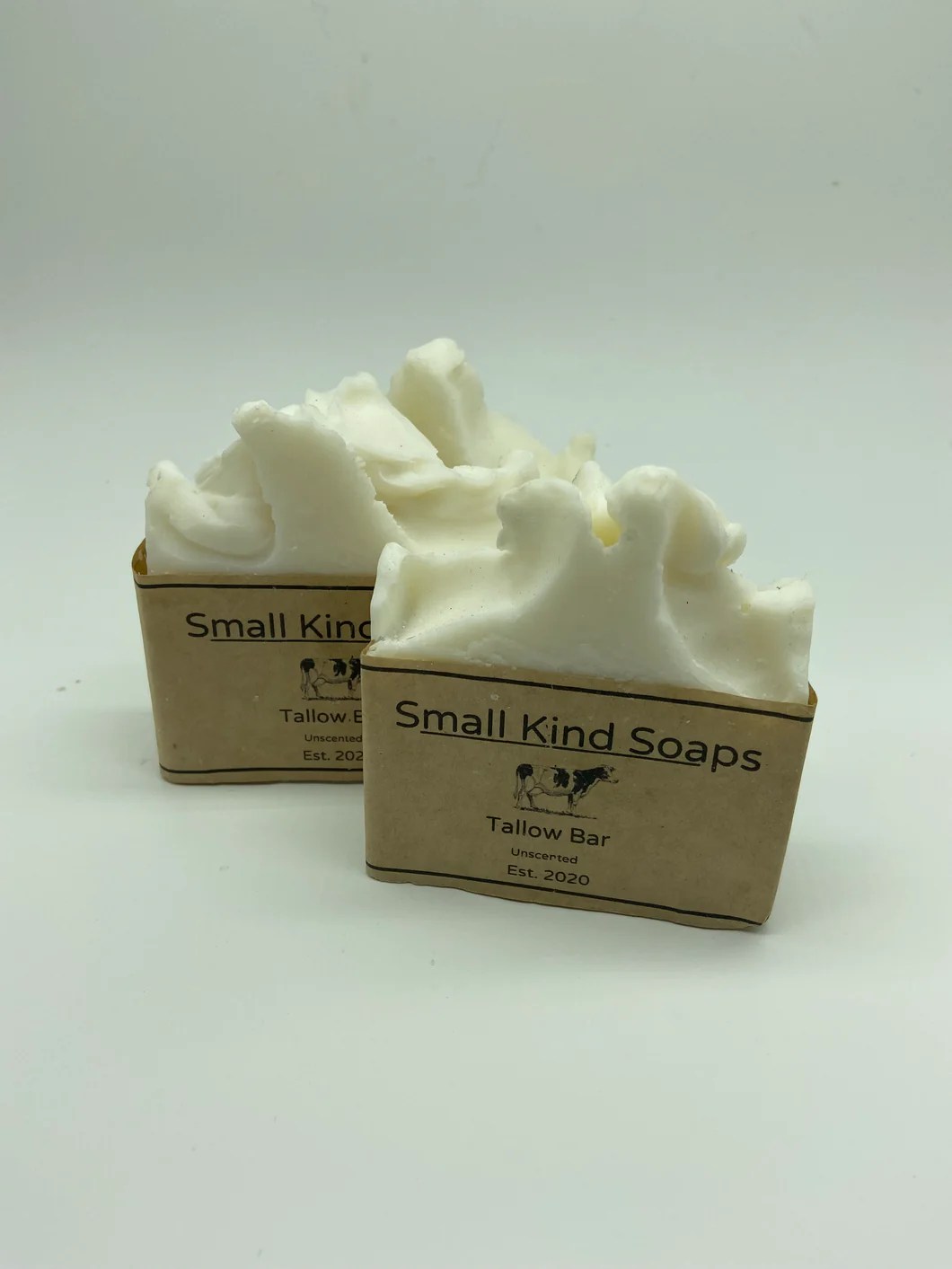Unscented Tallow Bar Small Kind Soaps