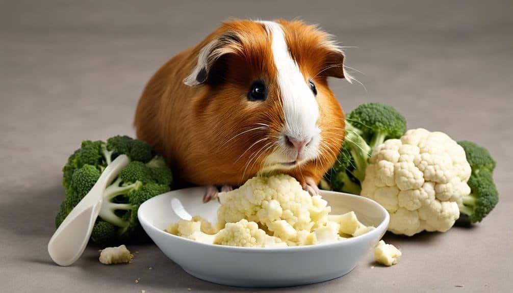 How Guinea Pigs Can Safely Eat Cauliflower Small Mates