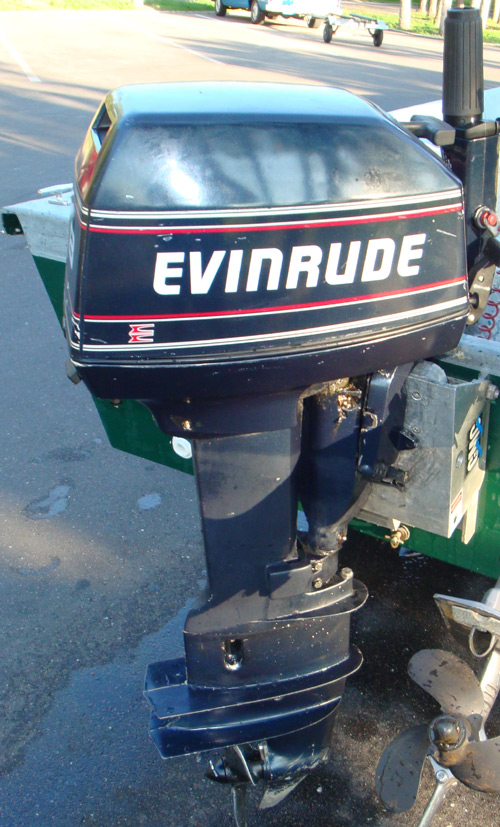 8 hp Evinrude Outboard Sailboat Motor