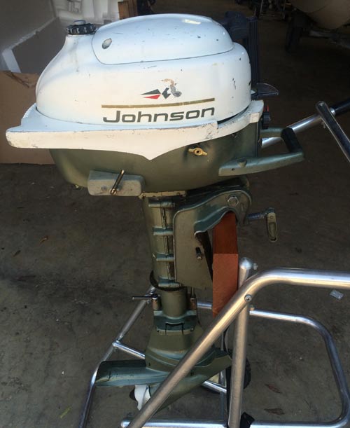 3 hp Johnson small outboard for a canoe dingy jon boat