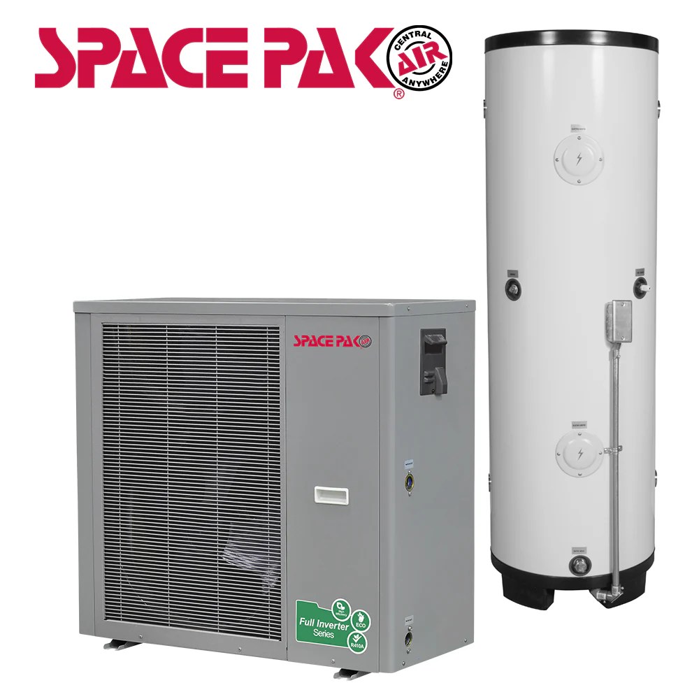 SpacePak AirtoWater Heat Pumps Small Supply Canada