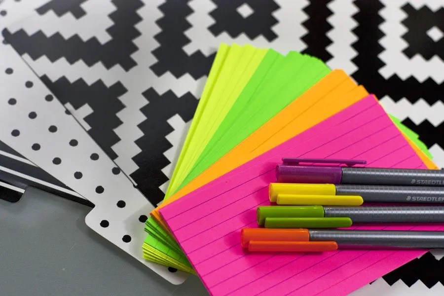 ListMaking Method The Note Card ToDo List Small Stuff Counts