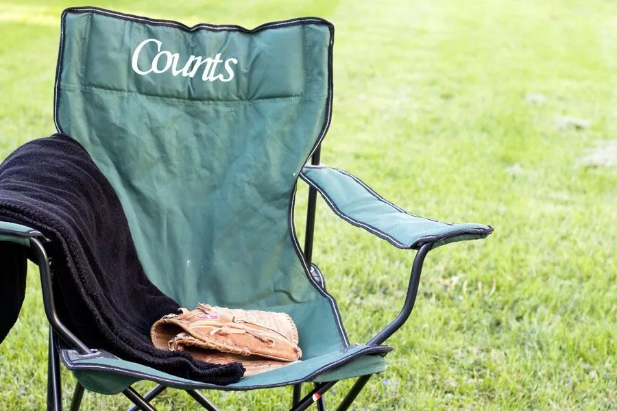 DIY Personalized Camping Chairs