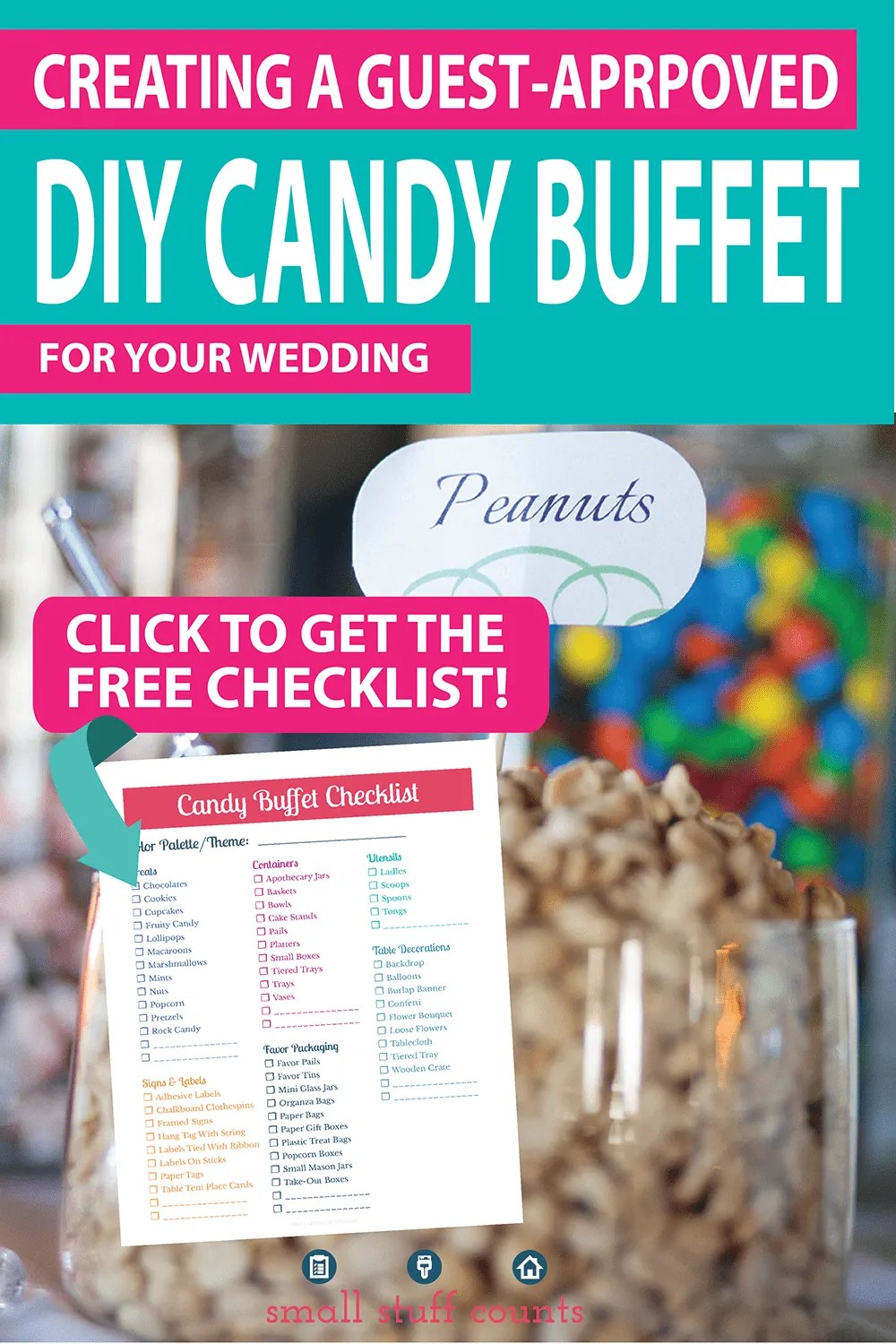 The Complete Guide To A DIY Candy Buffet For Your Party Or Wedding