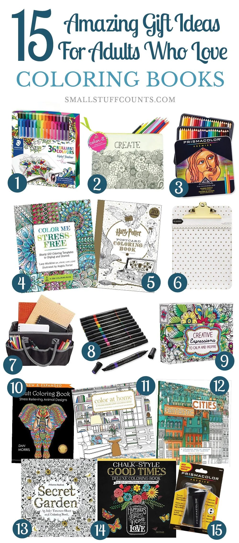 15 Amazing Adult Coloring Book Gift Ideas For Those Who Love To Color