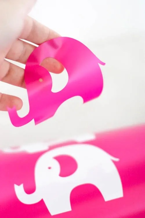 DIY Temporary Wallpaper For The Nursery (Removable & Affordable!)