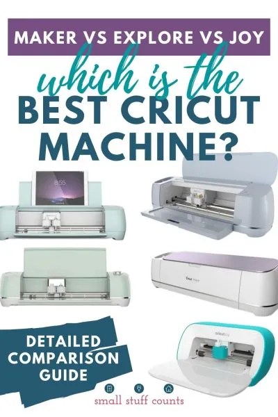 Cricut Comparison Guide | Which is the best Cricut machine? | Maker 3