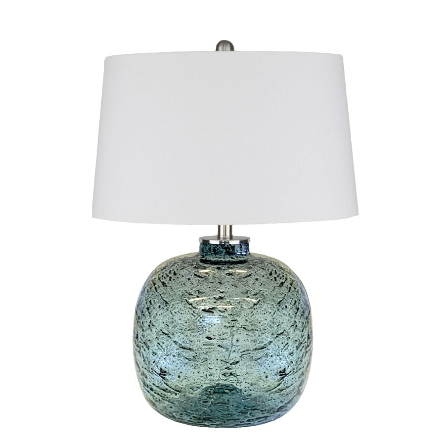Blue Glass Table Lamps