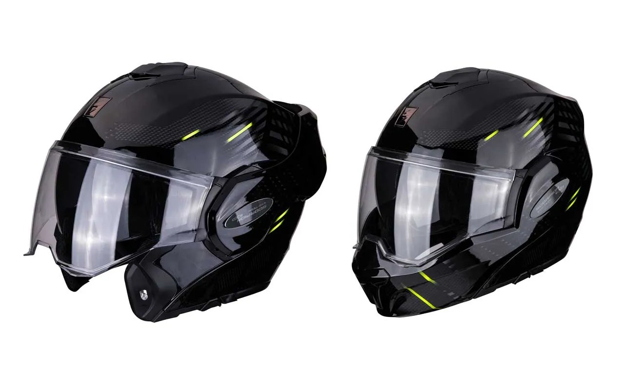 Casco Scorpion ExoTech. L'alternativa modulabile