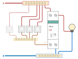 Impulse relays to control lighting and their use – Smart ION