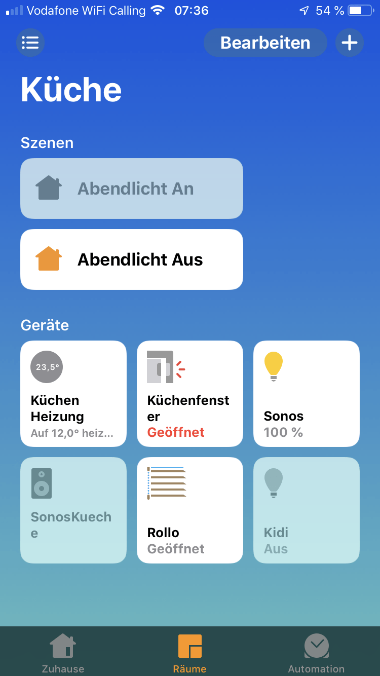 Alexa Rolladen Steuerung über FHEM Connector Skill smart