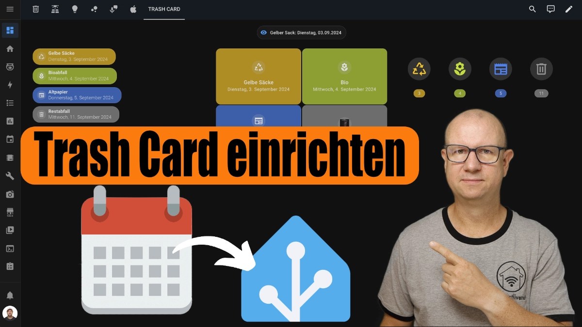 Home Assistant Trash Card einrichten Smart Home & Home Assistant Blog