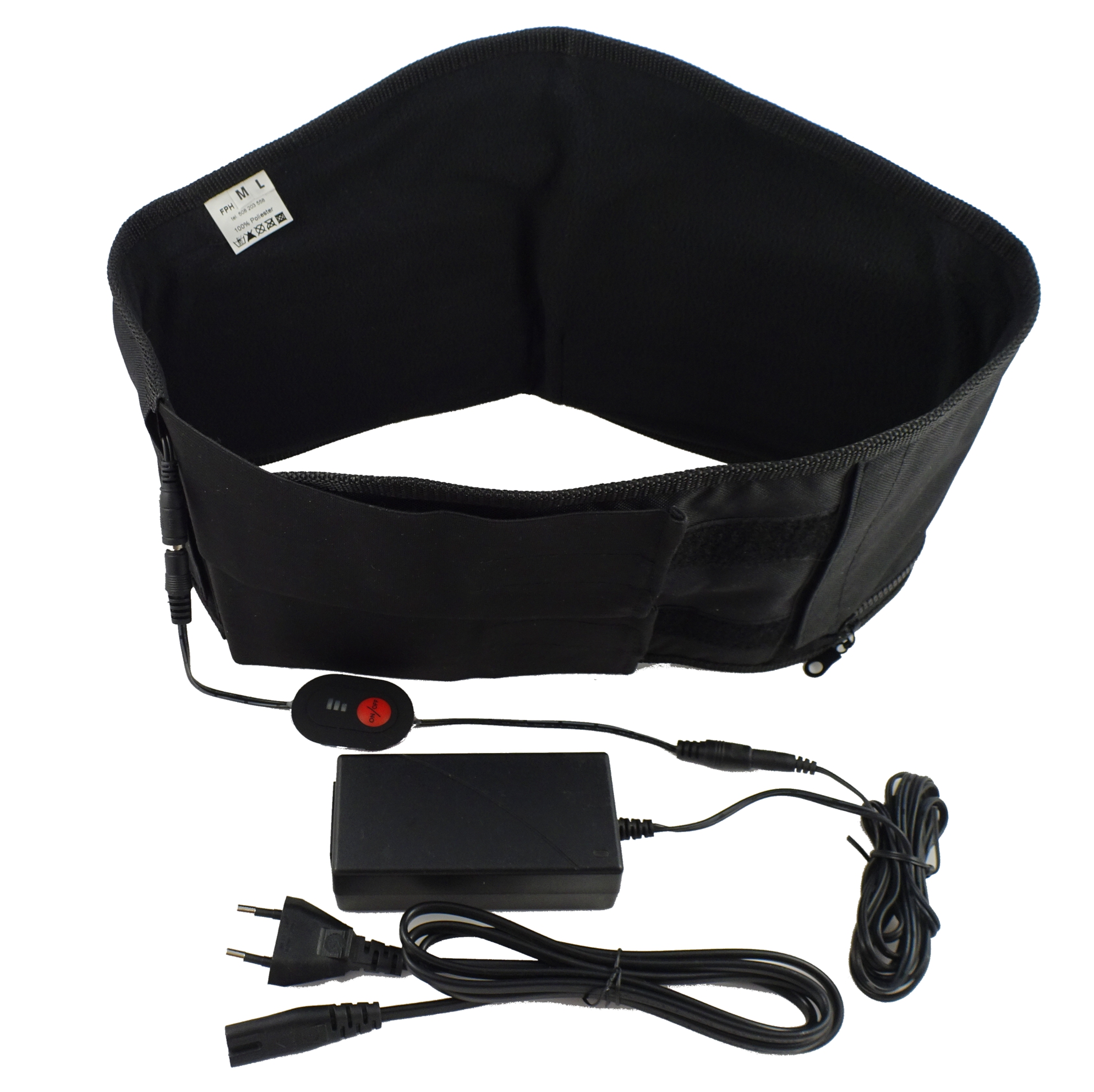 Universal heated kidney belt SmartTex heated clothing