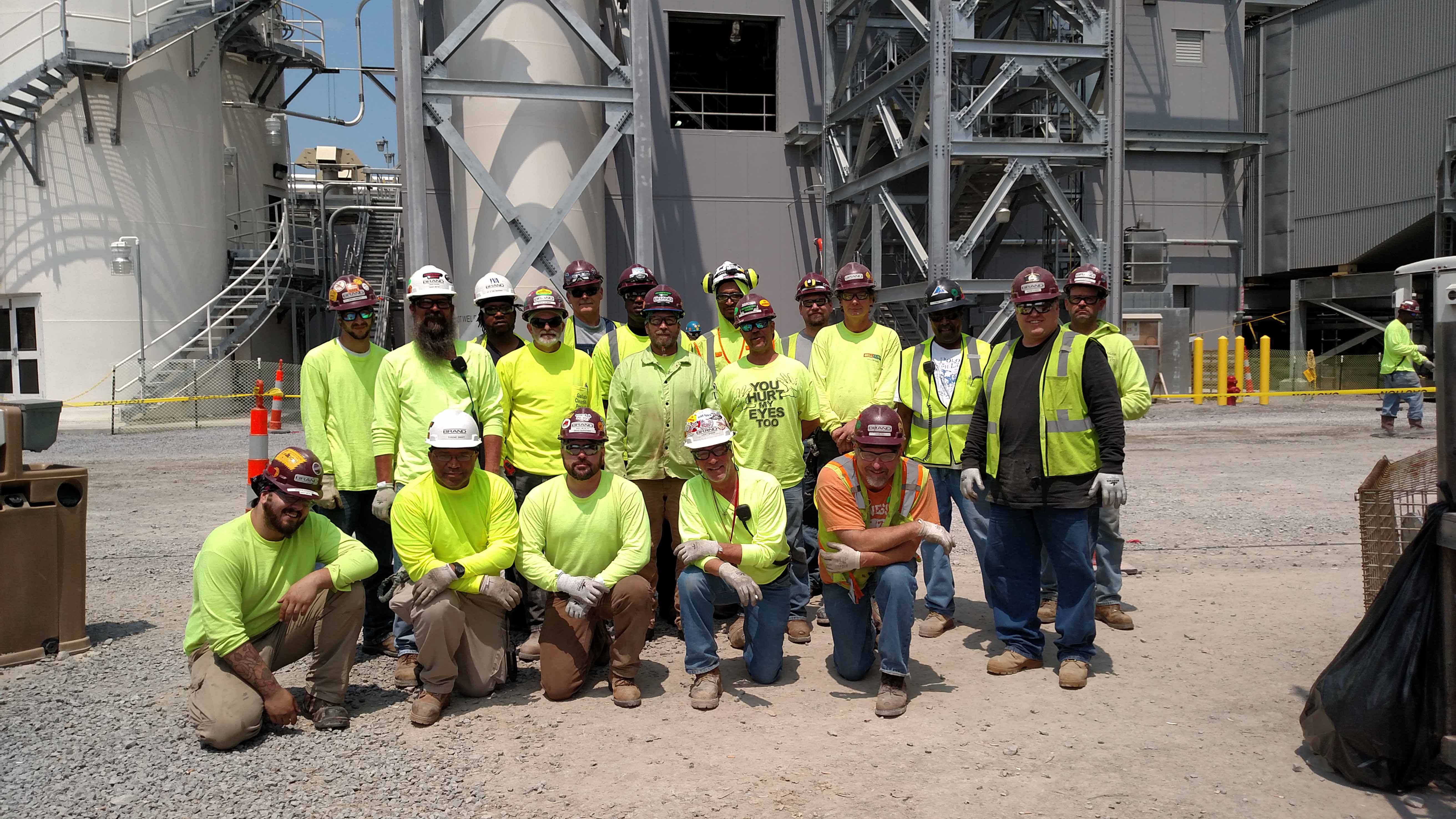 Sheet Metal Members Exceed Expectations At The TVA SMART Union