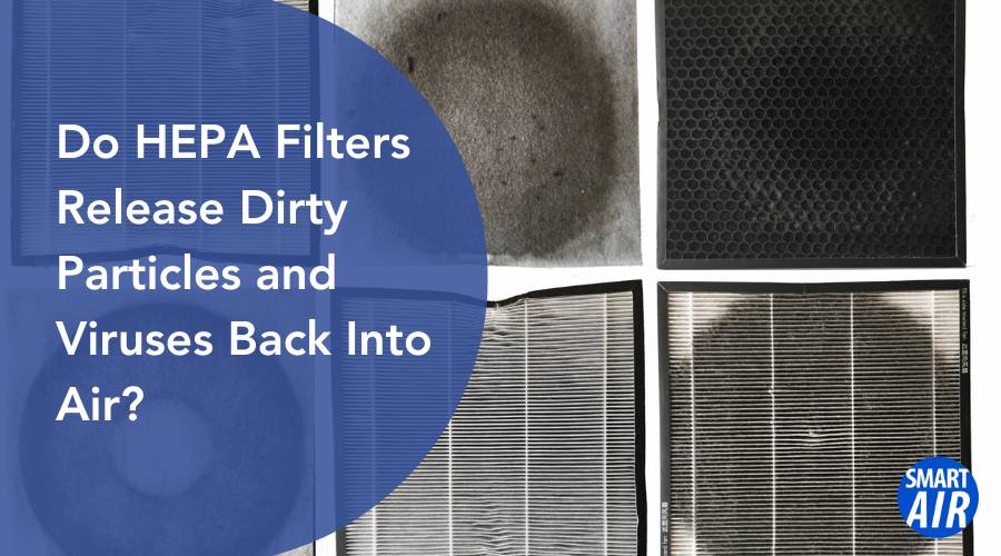 Do HEPA Filters Rerelease Dirty Particles and Viruses, or Do They Trap