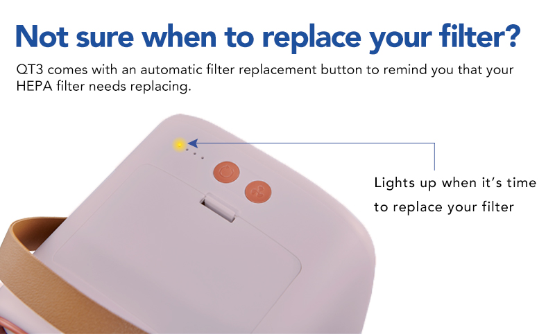 QT3 Portable Air Purifier – Smart Air