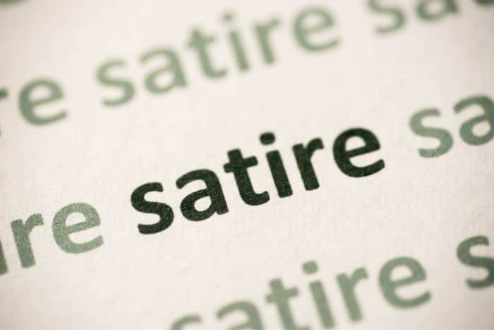 18 Satire Examples Spoofing Politics, Film, & Literature