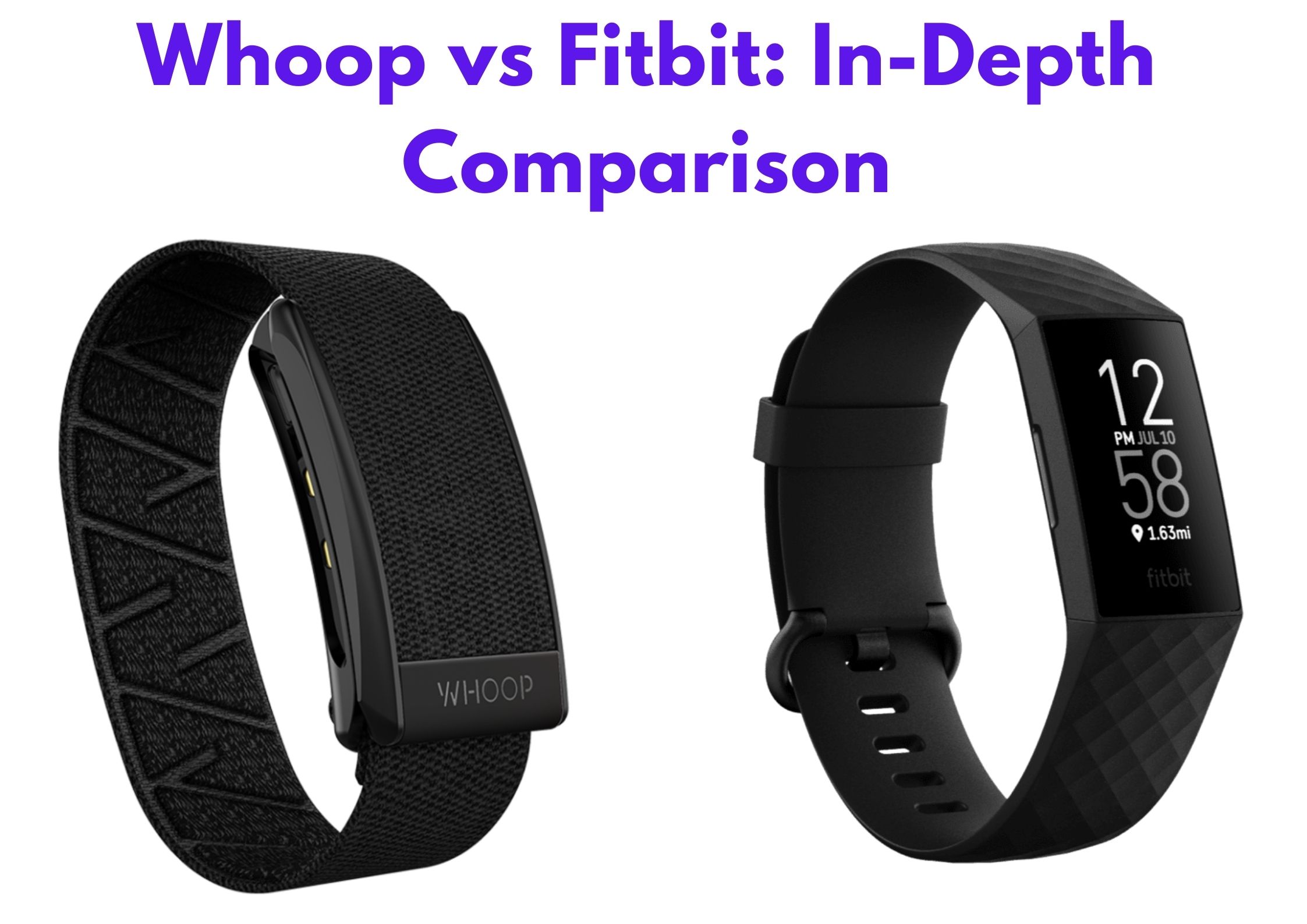 Fitbit Vs Whoop 4.0 InDepth Comparison 2023