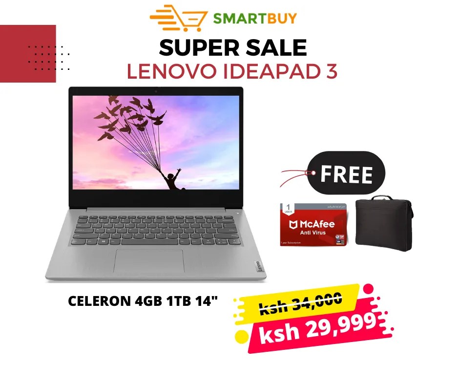 Low Price laptops from HP and Lenovo SmartBuy Kenya