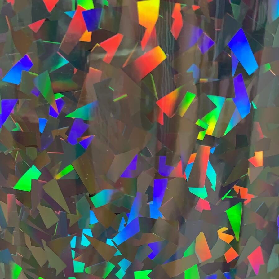 Permanent Vinyl Glue Cracked Ice Silver 24″ Smart Buy