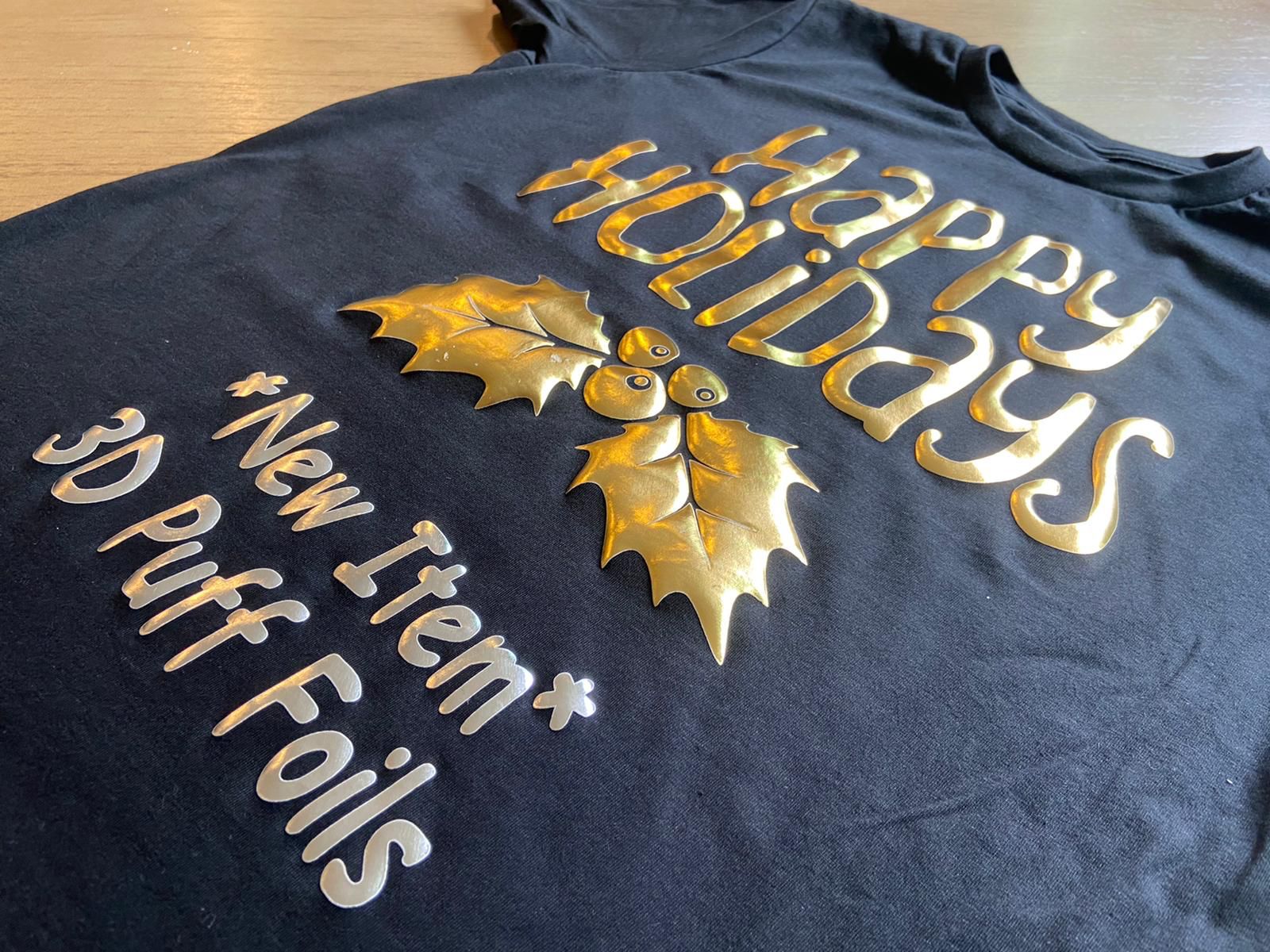 HTV Puff Gold Heat Transfer vinyl Smart Buy