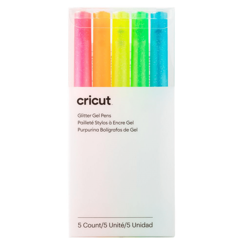 Cricut Marker Glitter Gel Pens Neon 5 Pack Smart Buy