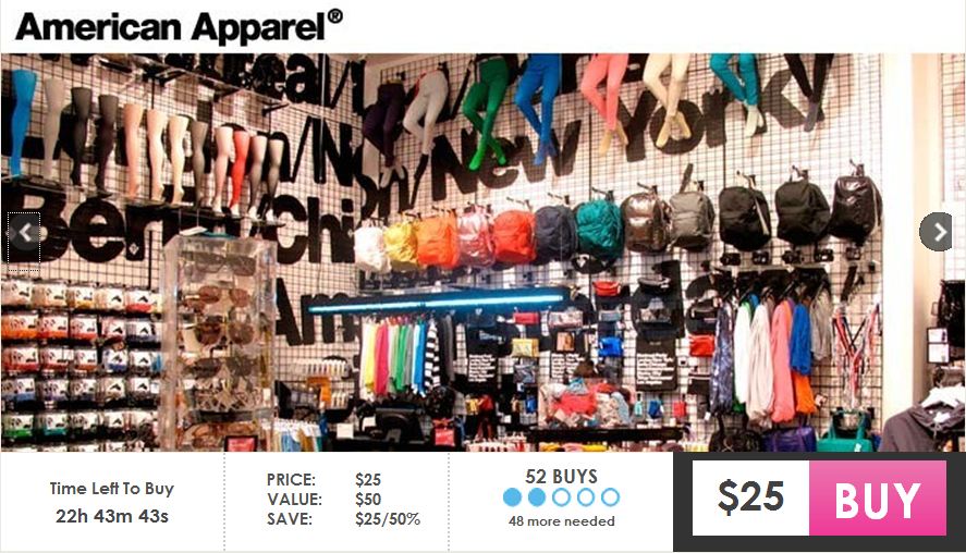 Team Buy Canada 25 For 50 American Apparel Online Or Instore