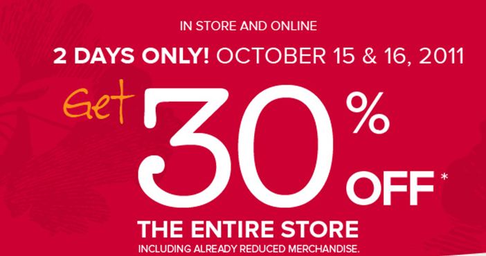 Penningtons Canada Save 30 Off Everything. Bonus Discount Coupon Code