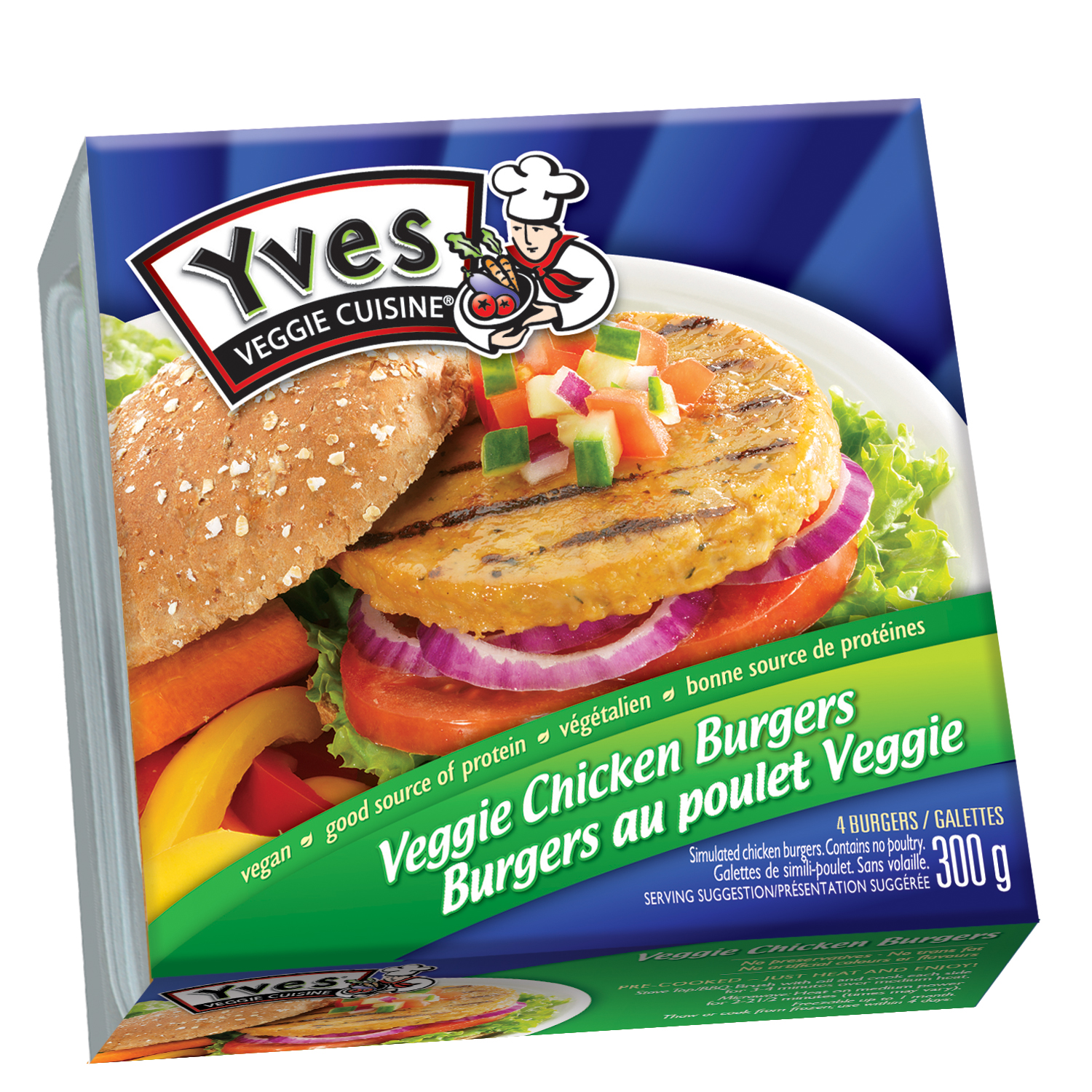 Save 3 on Yves Burgers *Printable More Rewards Member Coupon