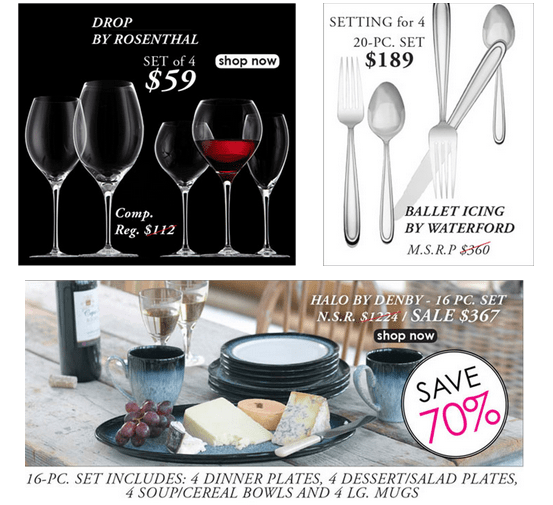 William Ashley Mikasa 50 Off & So Much More! Canadian Freebies