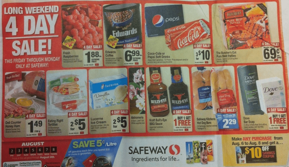 Safeway & London Drugs Flyers August 28 Sneak Peeks Canadian