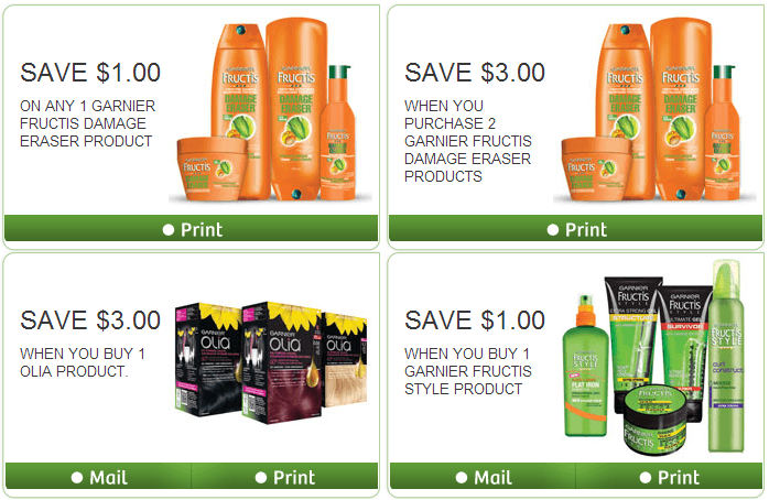 WebSaver.ca Canada Coupons: Save Up To $4.00 Off Garnier Fructis Damage