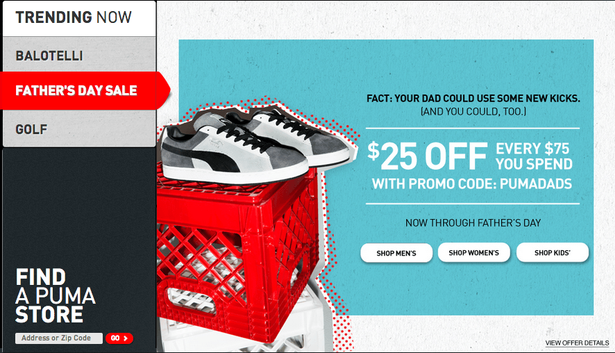 Puma Canada Promotional Code Save 25 Off Every 75 + Free Shipping