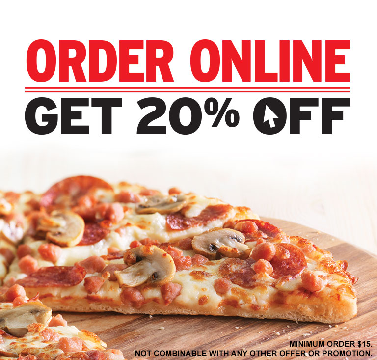 Pizza Hut Canada Promotion Save 20 Off When You Order 15 or More