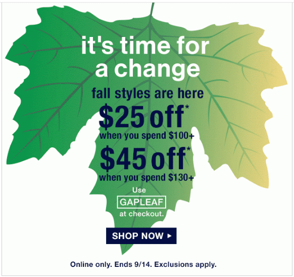 Gap Canada Offers Get Up to 45 Off Your Order Canadian Freebies