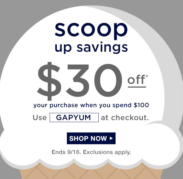 Gap Canada Online Promo Code Save 30 When You Spend 100 Canadian