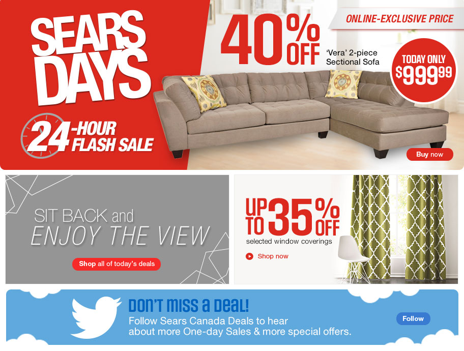 Sears Sales Christmas 2023 Sears Days Canada 24 Hour Flash Sale Save 40 Off Verta 2 Piece